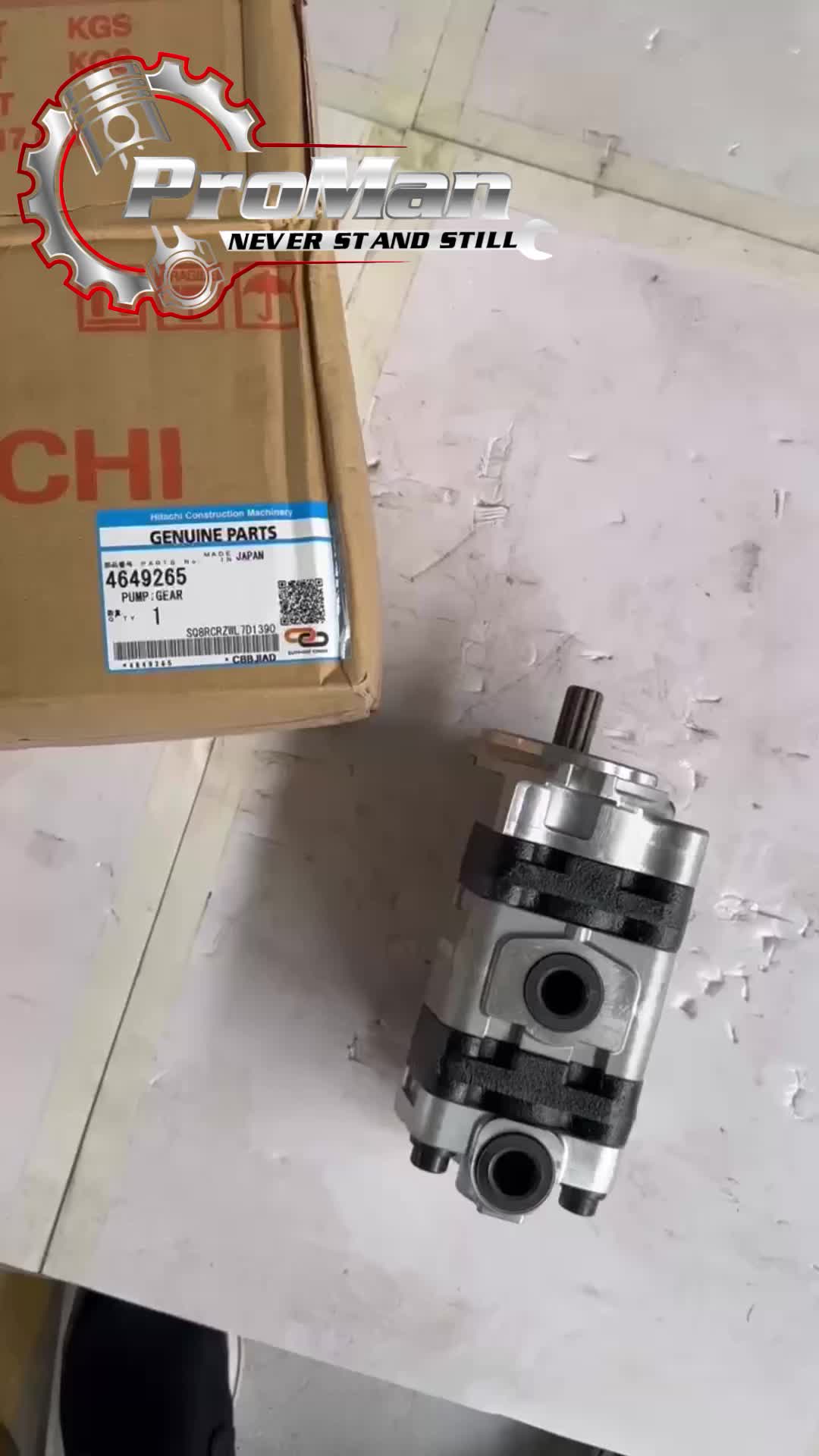 4649265 Original Hydraulic Pump for ZAXIS190W-3 & ZX220W-3