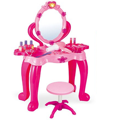 Игрушечный туалетный столик, игрушки для девочек
