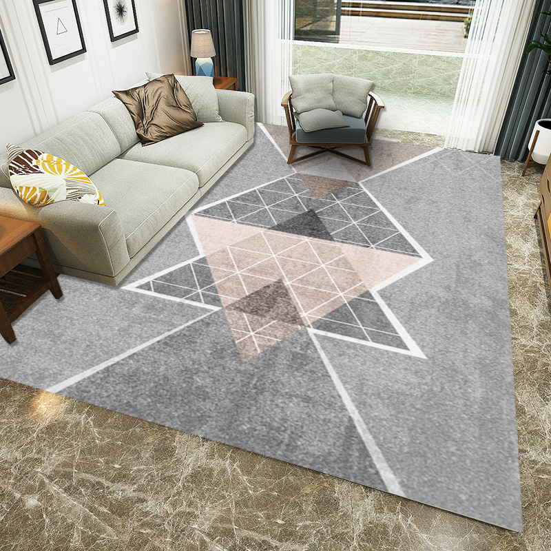 High quality Nordic style non-slip soft comfortable carpet  kitchen bedroom and living room mat carpet luxury