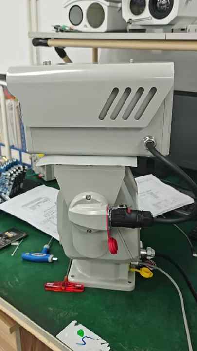 IP66 Waterproof 15kg Load RS485 PTZ Pan Tilt Head 360° Rotation DC24V ...