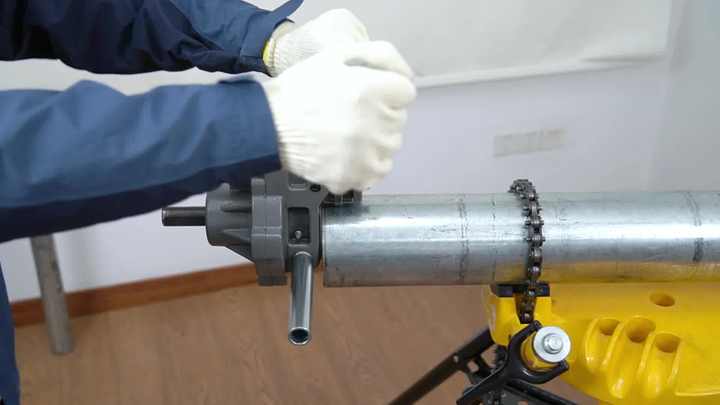 Hongli GR6 Manual Roll Groover for Steel Pipes - Industrial Grade