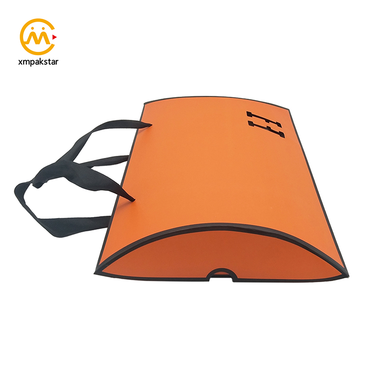 Wholesale cheap custom big large paper packaging pillow gift boxes for silk scarf