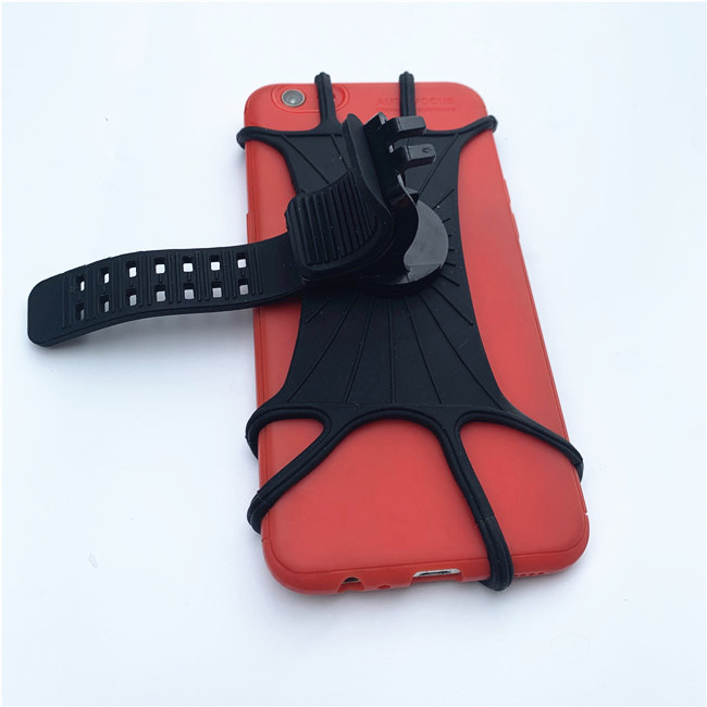 Универсальный силиконовый держатель для телефона с поворотом на 360 градусов