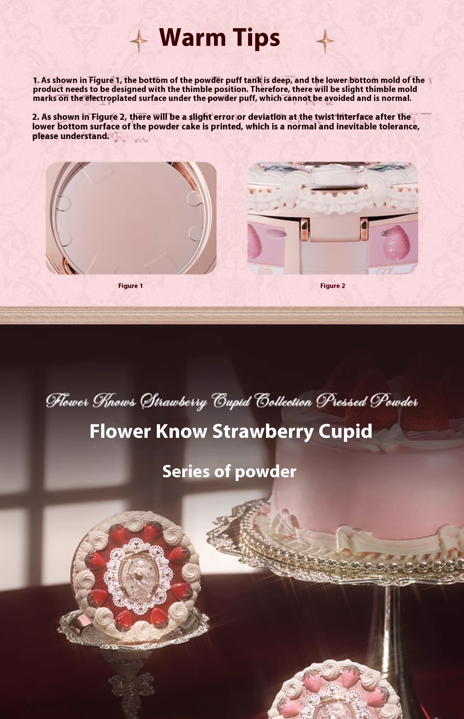 Flower Knows Strawberry Cupid Powder - Matte & Long-lasting