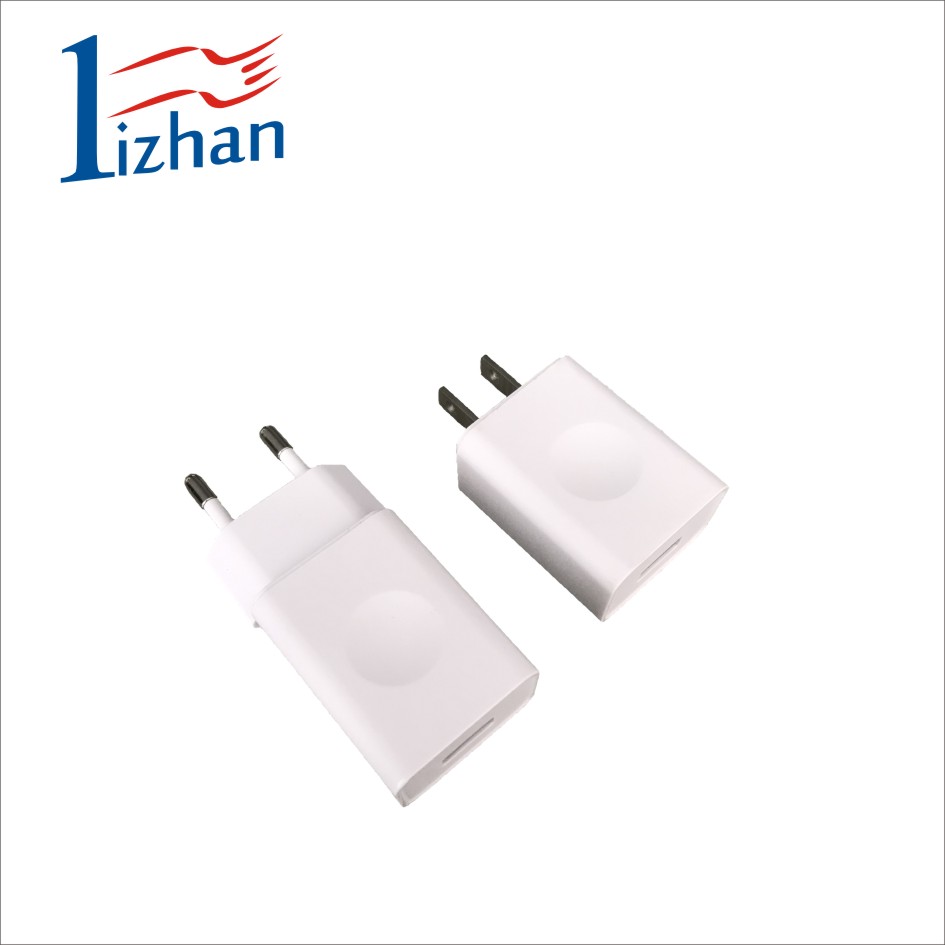 Белый Цвет компактный размер для быстрой зарядки 5V 1A 2A 10 Вт однопортовое USB портативное зарядное устройство для мобильного телефона