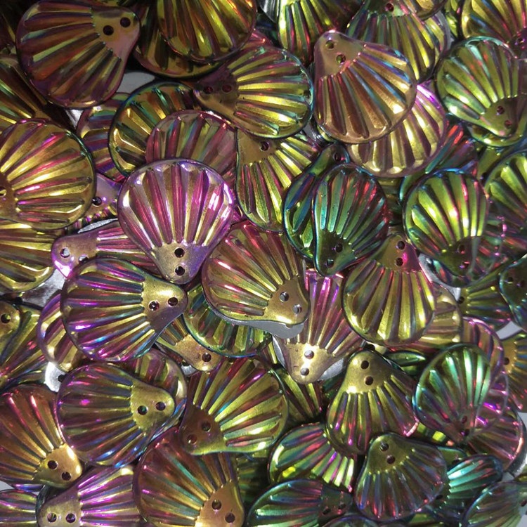 Ракушки Блестки Золотые блестки эффект ручной работы одежда Сделай Сам хлопья