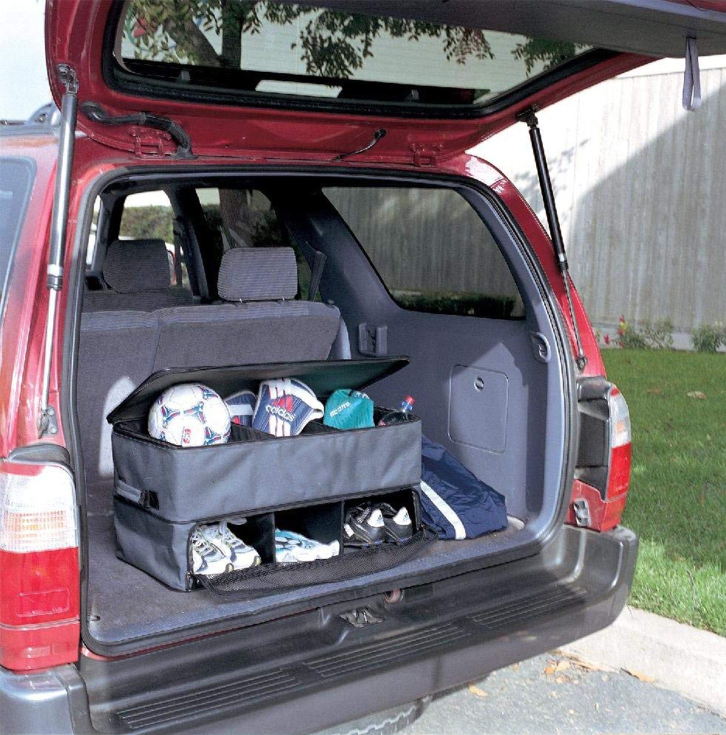 箱存储组织者新到达大容量高尔夫后备箱组织者袋 - buy golf trunk