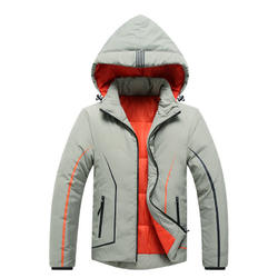 Men's Cotton Padded Coat Down Jacket Man Winter Warm Thicken Sports Windproof Light Down wear Hoodies