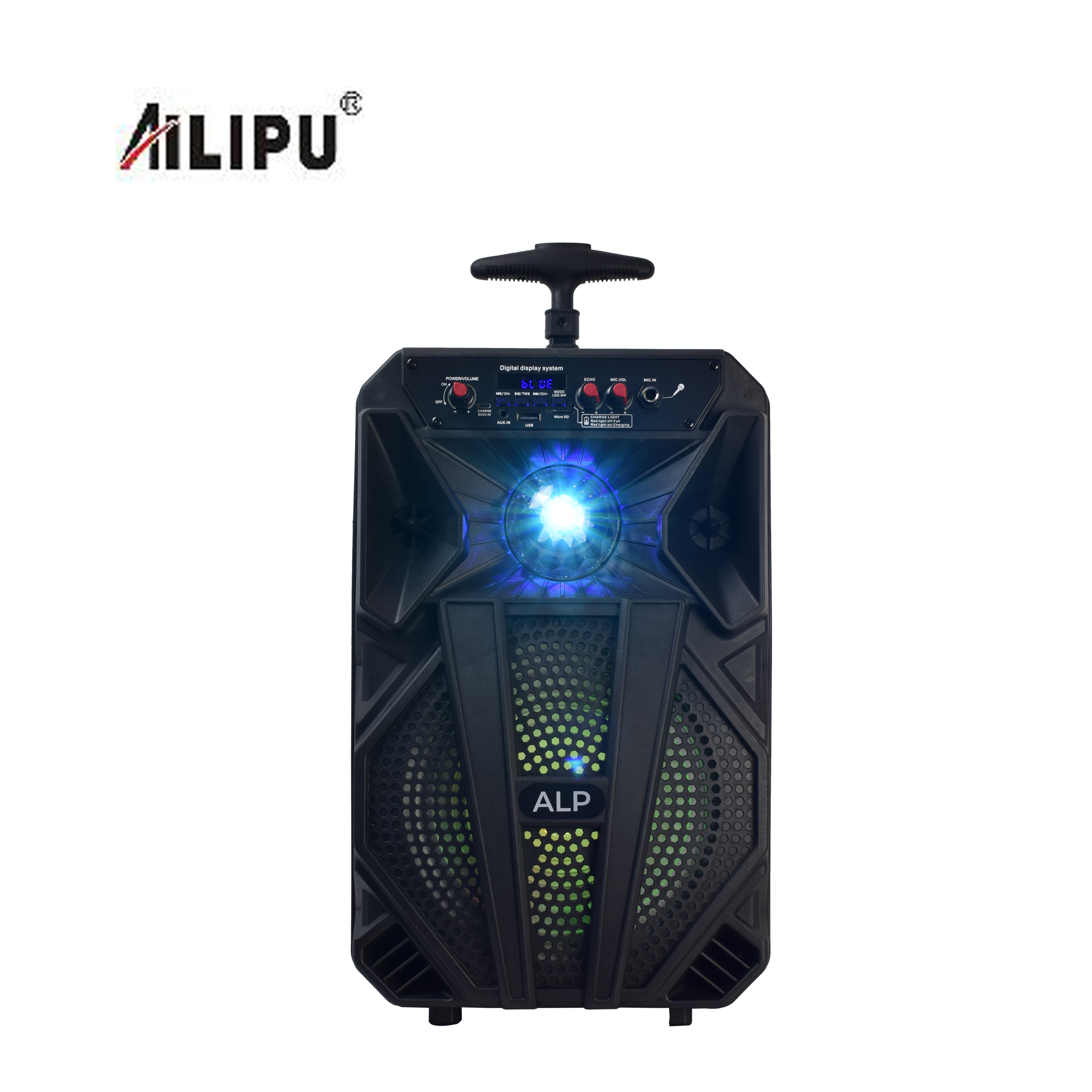 2021 горячая Распродажа, новая модель, Hi-Fi звук, супер бас, беспроводная стереоколонка с объемным звучанием, Портативная колонка на колесиках