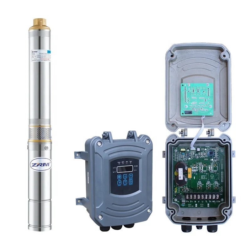 Погружной насос для глубоких скважин, 3 дюйма, dc 48 В, для подачи воды, на солнечной батарее