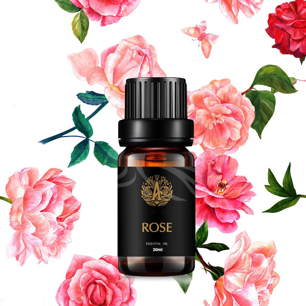 High Quality OEM Private Label 100% Pure Natural Organic Rose Essential Oil