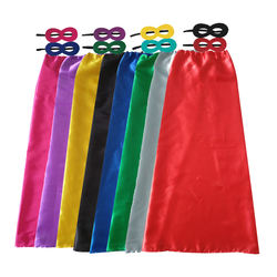 2020 Capas e Máscaras de Super-heróis para Crianças Em Massa DIY Crianças Capas para Festa de Aniversário Do Traje