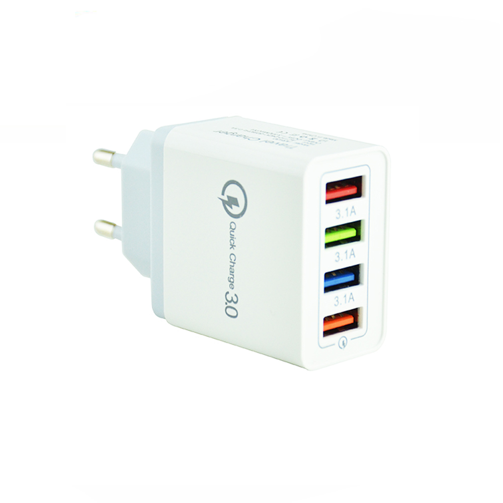 SIPU серое настенное зарядное устройство быстрое зарядное устройство qc 3 порта usb type-c uk настенная розетка быстрый мобильный телефон Ues