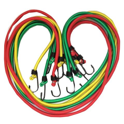 蹦极绳松紧带行李带绳钩弹力自行车绳