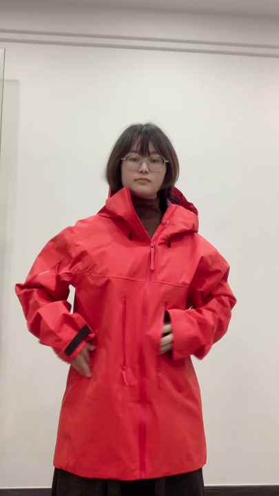Full Seam Tape Waterproof Raincoat Hooded Windproof 3-layer