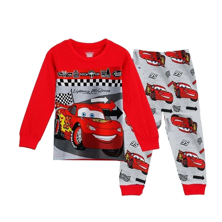 Модные пижамы для мальчиков, Детская Хлопковая Домашняя одежда, дышащий Повседневный Детский комплект