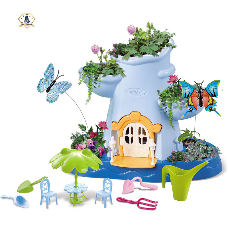 2020 креативные DIY растения для посадки цветов, Детские садовые растения, игрушки со светом и музыкой