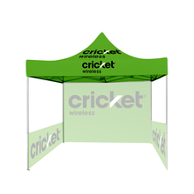 10x10 tent printed top only advertising event custom print trade show ez pop up
