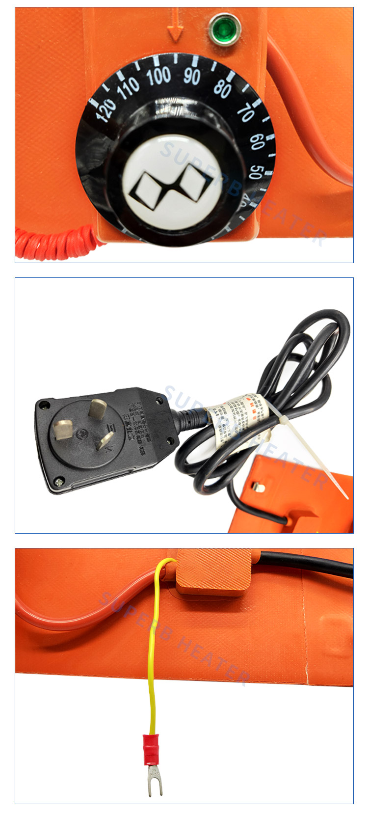 product-750-1660 New 200L/55Gallon silicone rubber heater