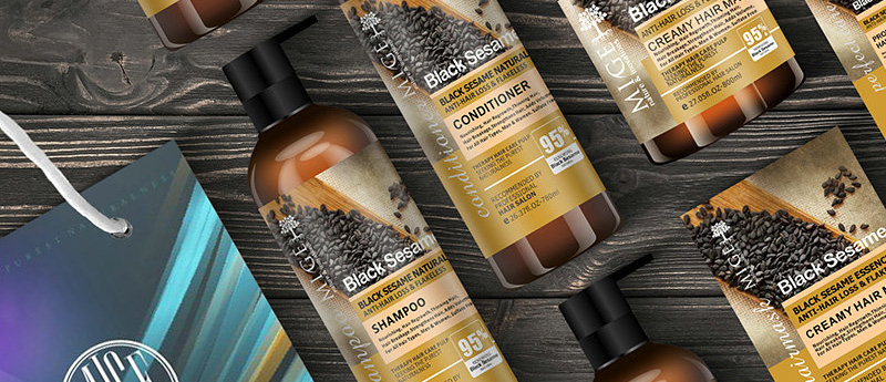 MIGE Hair Care, Black Sesame Hair mask, Anti-Hair Loss & Flakeless, K47