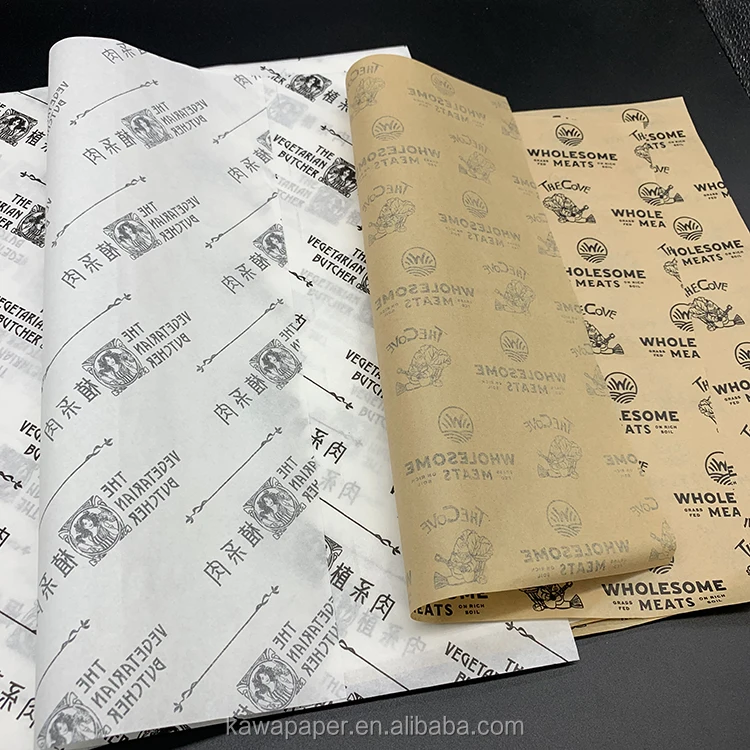 Fried chicken Roast duck packaging Coated kraft paper Meat paper wrapping