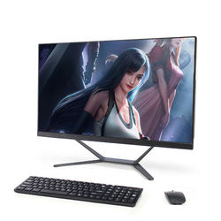 New design core 21.5 24 27 inch desktop aio pc all in one