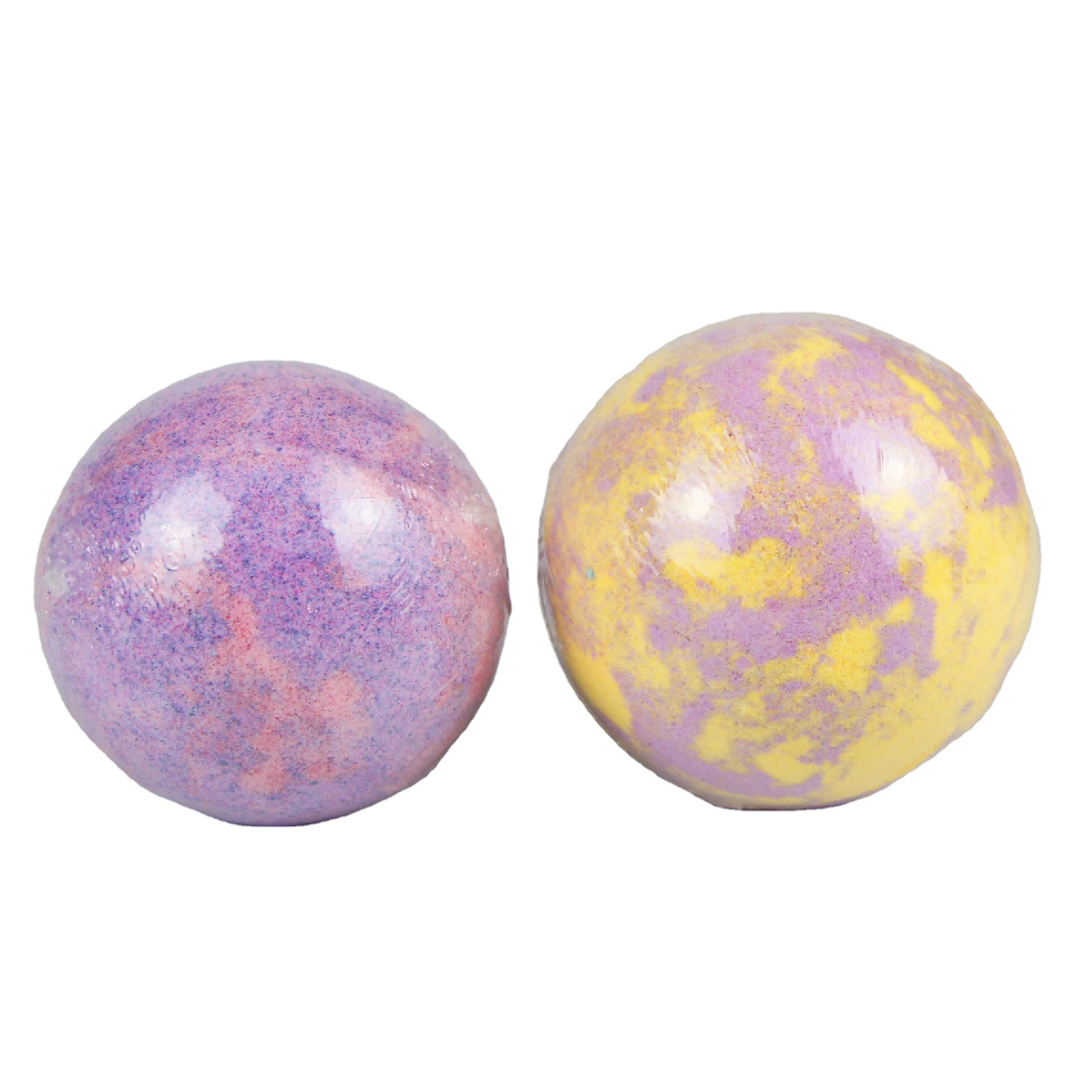 Изготовленный на заказ логотип красочные расслабляющие природные газированные богатые пузырьки натуральные органические бомбы для ванны