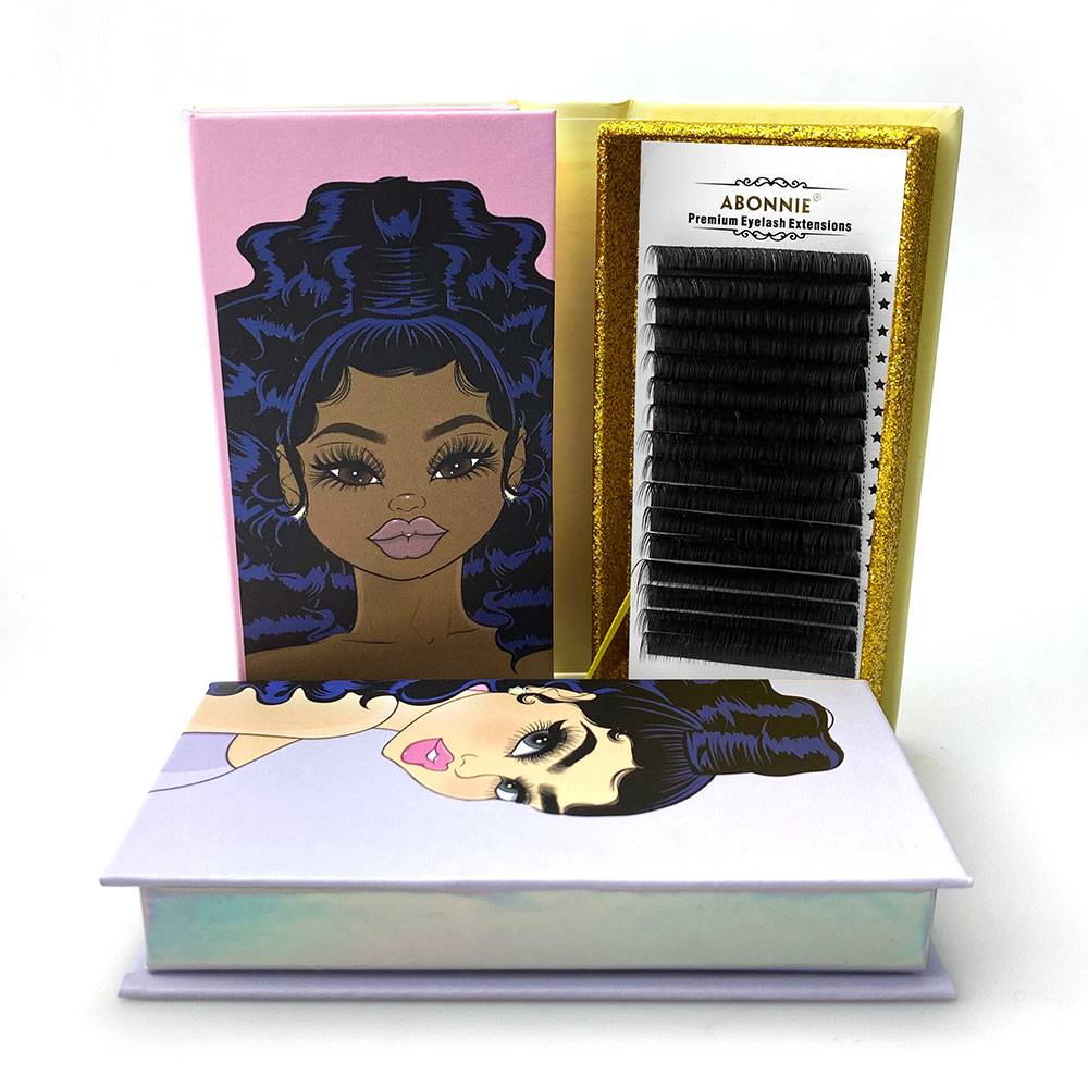 Накладные ресницы Abonnie премиум класса c plus, оптовая продажа, поставщик, накладные ресницы, русский объем, шелковые накладные ресницы