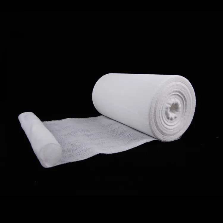 bandage chirurgical médical de petit pain de gaze de coton de 90cm x de 100m