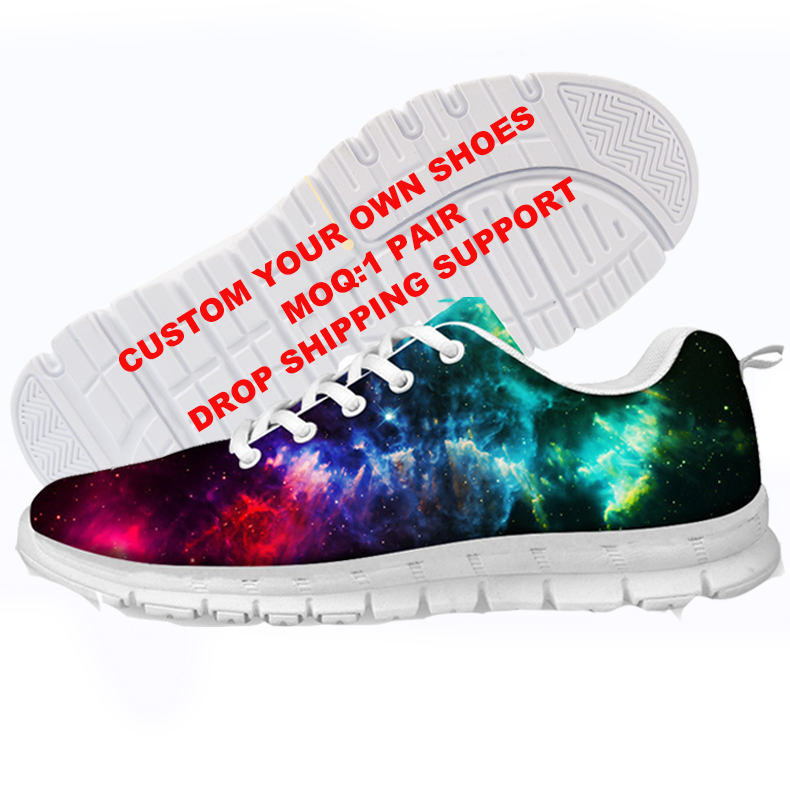 Новинка, Модные дышащие мужские кроссовки с космическим принтом звезд, теннисная обувь, легкая спортивная обувь, баскетбольная ткань