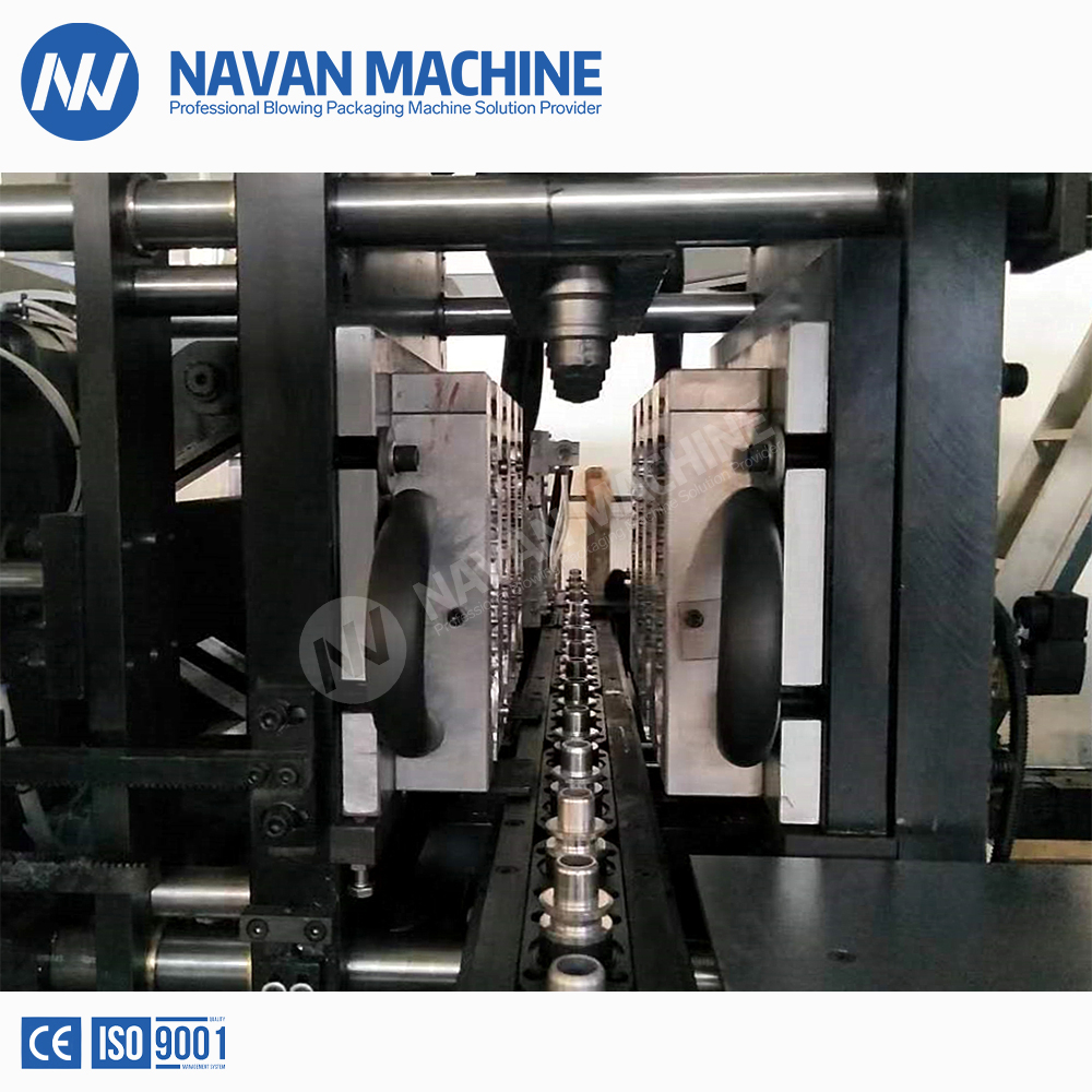 4 Cavities Fully Automatic Servo PET Bottles Preform Blow Moulding Machine