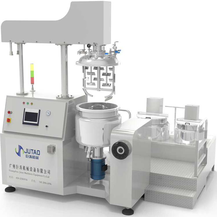 Нержавеющая сталь 500л вакуумный гомогенизатор смеситель для косметического крема