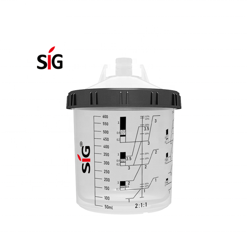 Производство 600cc пластиковых одноразовых стаканчиков для рисования