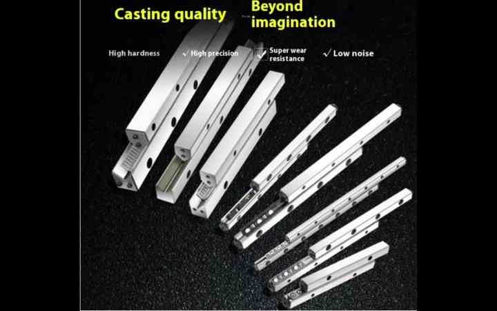 SBR16 Open Top 1000mm Aluminum Alloy Linear Optical Axis Guide