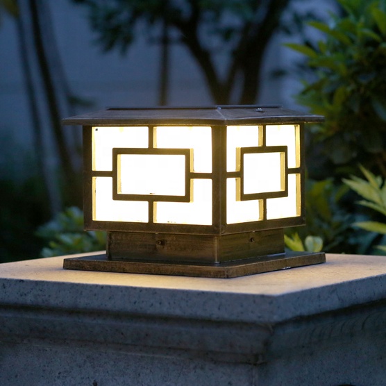 modern outdoor pillar lights