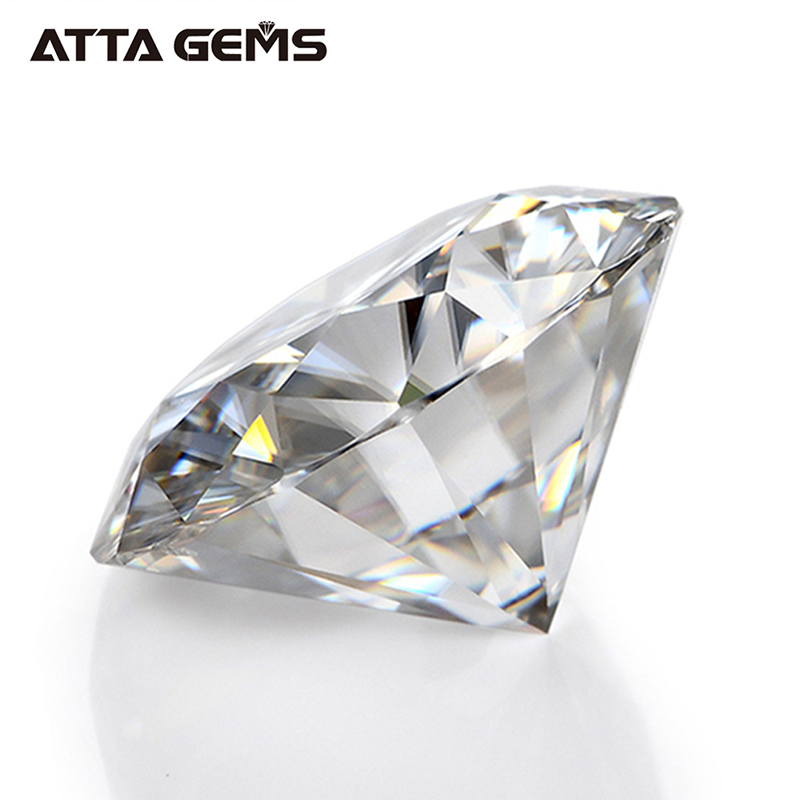 Moissanite Starsgem Prezzo all'Ingrosso Taglio Brillante Rotondo H&A Colore D Alta Qualità Diamante Moissanite Sciolto