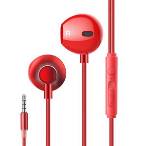 Hot Sell creative stand Headphone Earphone Metal Sport HD in Earphone wired earphone with mic