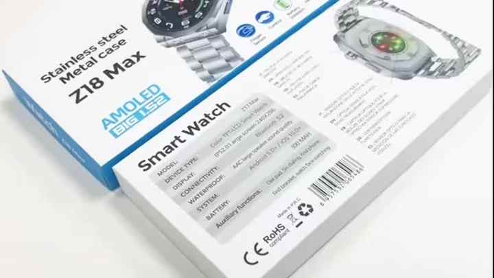 SMART Z83 Max Ultra Series 8 Smartwatch for Men - Luxury Quartz Touch