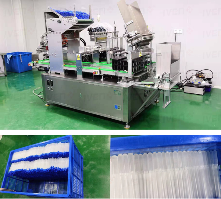 Transfer Swab Tube Medium Filling And Capping Machine