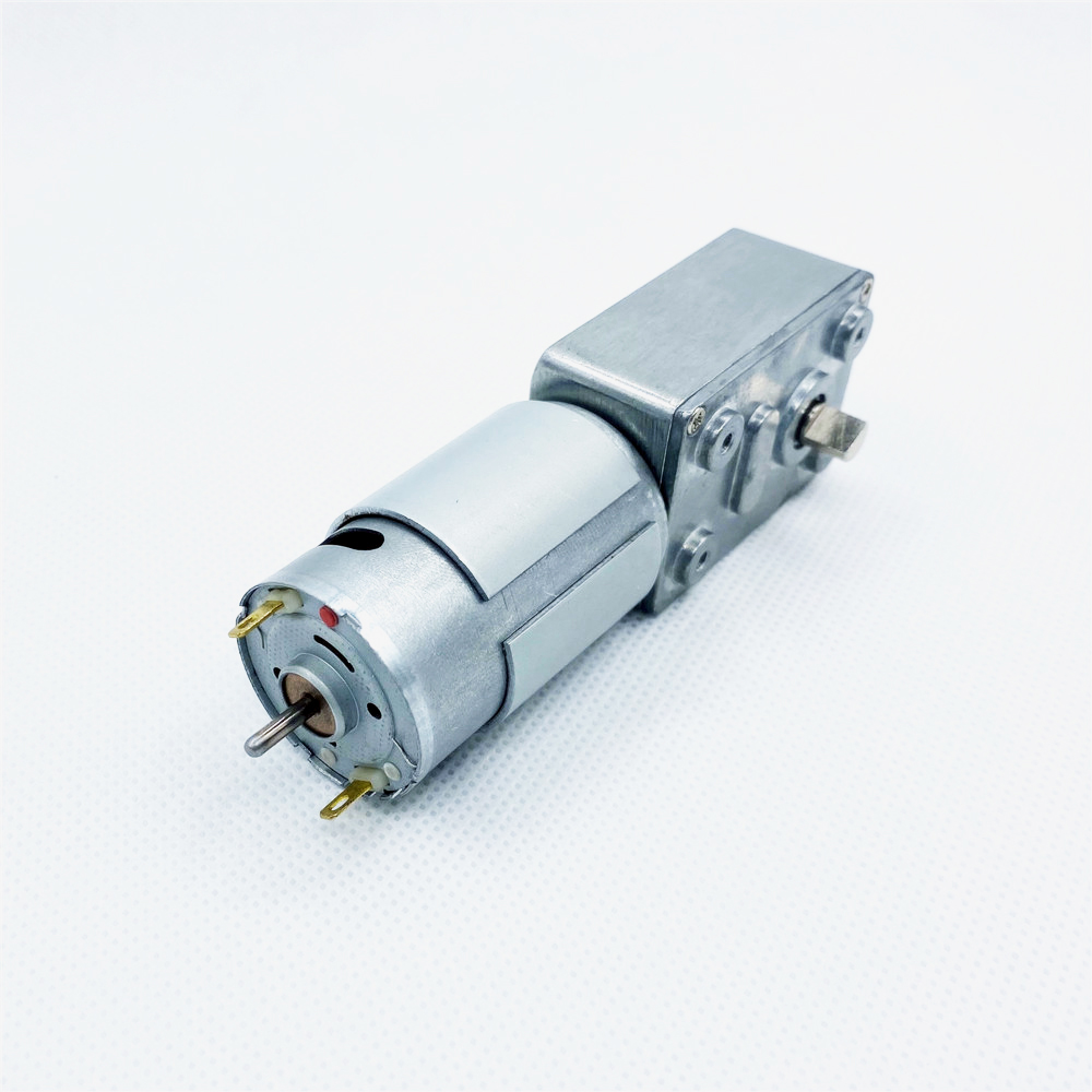 Kegu motor 60kg.cm high torque 12v 24v mini low rpm brush 58mm dc electric worm gear self-locking motor