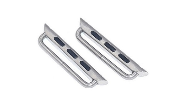 20mm 22mm 24mm Stainless Steel Spring Bar Metal Lugs Adapter Connector for  Apple Watch Band Adapter