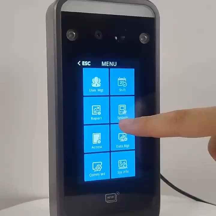 Face Recognition Access Control System QR Code Scanner Free SDK ...