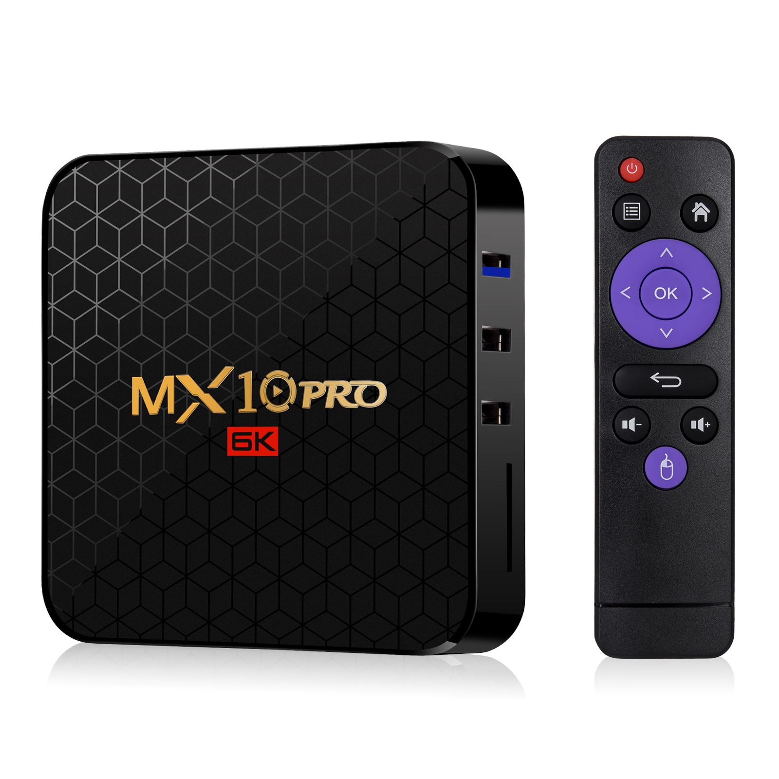 Android 9,0 box OEM логотип MX10 PRO Интернет smart tv box k2 pro smart android tv box