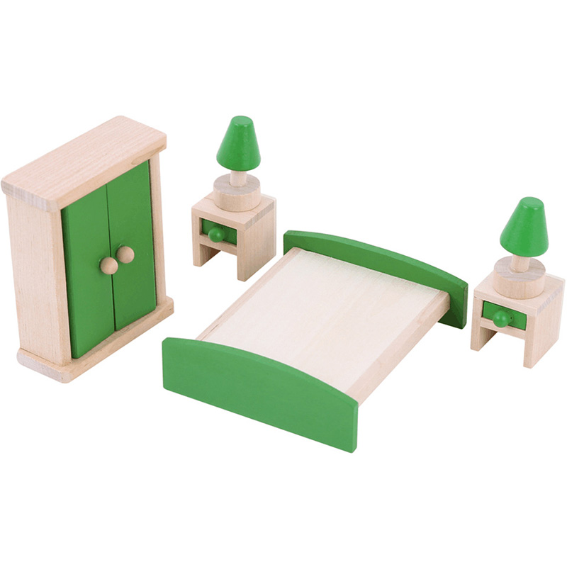 Новая и популярная мини-игрушка для детей, высококачественная деревянная мебель, игрушка