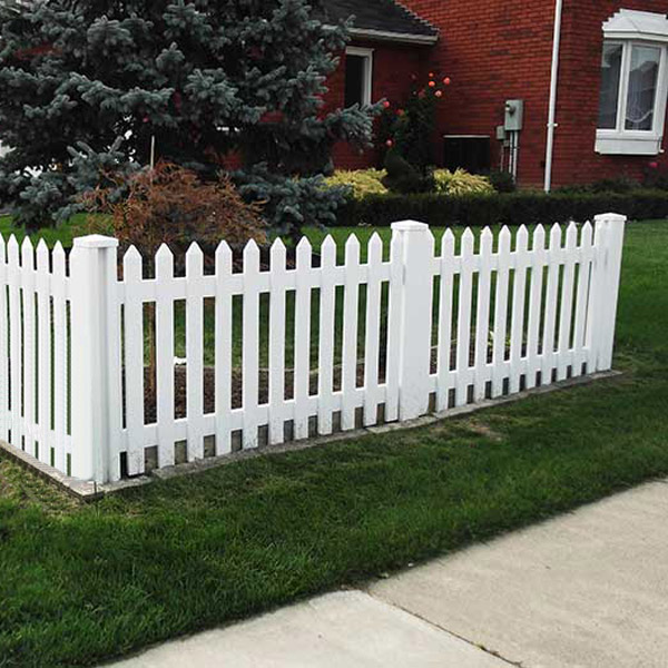 pvc 小塑料栅栏用于花园