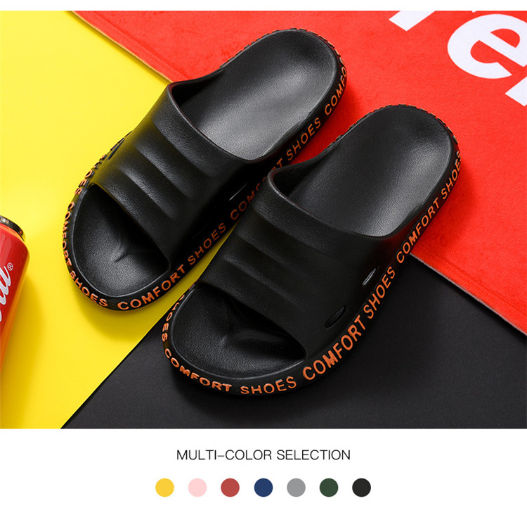 New Flats Sandals Summer Slippers for Women Men Indoor Outdoor Platform Slipper