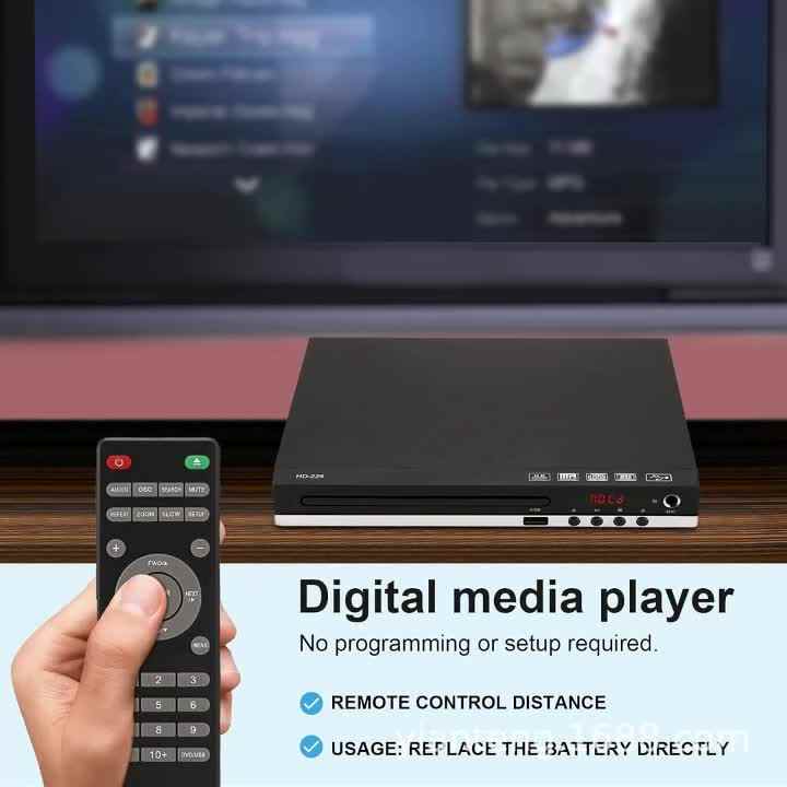 Computer Cd Player Remote Control Upgraded portable remote control home DVD CD player, children VCD ...