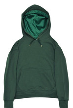 silk lined hoodie