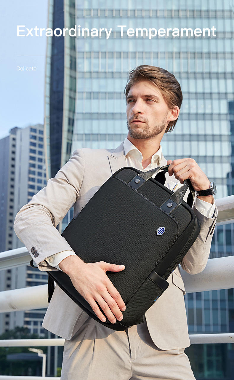 Arctic Hunter 2021 Men's Microfiber Leather Backpack