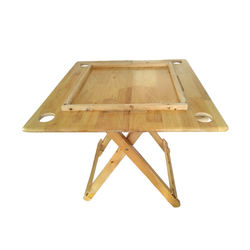 Folding Wood Solid Table with Resin Tops For Casino Game From Factory Directly Supply